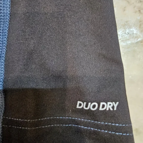 Champion Duo Dry Women’s 1/4 Zip Pullover Blue Black Size Small Long Sleeve Runn - Picture 8 of 13